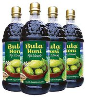 Bula Noni®- Rich in Antioxidant, High Potency (Case of 4 x 33.8 Fl.Oz/ea) Certified Organic Farm Direct Value Pack.