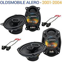 Compatible with Oldsmobile Alero 2001-2004 OEM Speaker Upgrade Harmony R46 R69 Package New