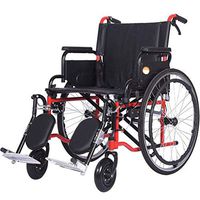 Wheelchair Elderly/Disabled Walker Self-propelled, Band armrest Waterproof with Flame Retardant PU Cushion Collapsible Widen The seat Transport Trolley Scooter