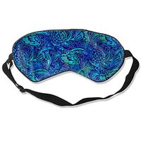 Turtle Sleep Mask Women & Men with Adjustable Straps Sleeping 8.26" X 3.54" Eye Masks Lightweight and Comfortable Night Cover for Kids Girls,Sleep Mask