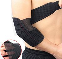 ITODA Elbow Support Brace Night Sleep Sleeve Pad Arthritis Pain Relief Tennis Stabilizer Cushion Protective Wraps for Tendonitis, Weightlifting, Volleyball, Football, Baseball