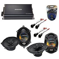 Compatible with Ford Crown Victoria 98-11 OEM Speaker Upgrade Harmony R68 R69 & CXA300.4 Amp (Renewed)
