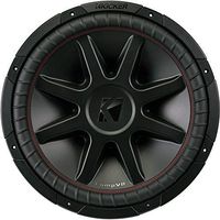 Kicker CompVR CVR152 (43CVR152) 1000W Peak (500W RMS) 15" CompVR Series Dual 2-Ohm Car Subwoofer