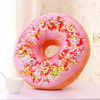 SPLY DTEM Simulation Creative Donut Pillow - Perfect for Adults, Teens, and Kids - for Bed Rest, Arm, Back, Pregnancy Lumbar & Head Neck Coccyx Lower Back Support Cushion.