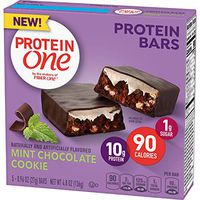 Protein One 90 Calorie Protein bar Mint Chocolate Cookie, 5 Count