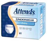 Attends 77203101 Absorbent Underwear Attends Extra Pull On Medium Disposable Extra Absorbency Ap0720100 Box Of 25