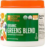BetterBody Foods & Nutrition  Foods Organic Greens Blend, 8 Ounces