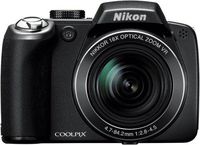 Nikon Coolpix P80 10.1MP Digital Camera with 18x Wide Angle Optical Vibration Reduction Zoom (Black)