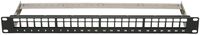 Allen Tel Products ATPNL-HD-24 24 Ports, 1 Rack Unit Category 5e / 6 High Density Patch Panel Without Jacks