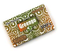 Greengo 300 Unbleached Natural rolling paper size 1 1/4 - total 5 x 300 papers