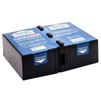 UPSBatteryCenter RBC124 Compatible Battery Cartridge for APC Smart UPS C 1000VA RM 2U 120V SMC1000-2U (Plug & Play)