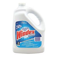 Windex Glass Cleaner Refill, 1 Gallon, 4/CT, Sold as 1 carton