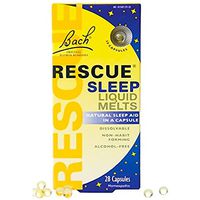 Bach Rescue Sleep Liquid Melts, Dissolvable Capsules 28 ea (Pack of 9)