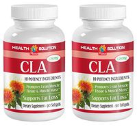 Cla Supplements Weight Loss - CLA 1250mg - Support Bone Density (2 Bottles)