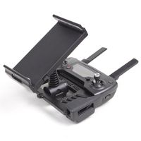 XmiPbs 360 Degree Rotation Mobile Device Tablet Holder for 4-12 Inch Mobile Phone and iPad Tablet for DJI Mavic Pro Remote Control (Black)