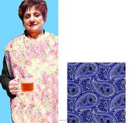 Waterproof Mealtime Protectors, Ib Bib Adl Floral 18X36, (1 EACH, 1 EACH)