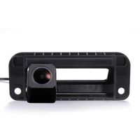 Super HD CCD Sensor Vehicle 170 Wide Angle Night Vision Rear View Reversing Camera IP68 Trunk Handle Camera Compatible with Mercedes Benz W204 S204 C-Klasse W212 C180 C200 C260 C300 2011 2012 2013