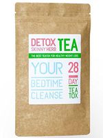 28 Days Bedtime Cleanse Tea: Detox Skinny Herb Tea - Effective Detox Tea, Body Cleanse, Reduce Bloating, Natural Weight Loss Tea, Boost Metabolism, Appetite Suppressant, 100% Natural