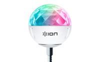 ION Audio Party Ball USB - Ultra-Compact USB Powered Party Light Display That Synchronises With Your Music - Perfect for Laptops, TVs and Compatible ION Audio Powered Speakers