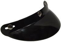 Core Vintage Open Face Helmet Visor Peak (Black)