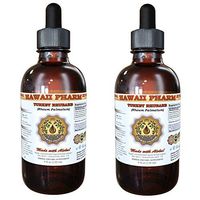 Turkey Rhubarb Liquid Extract, Organic Turkey Rhubarb (Rheum Palmatum) Tincture 2x2 oz