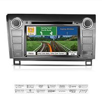 AIMTOM AMN-6016-MB 2007-2013 Toyota Tundra 2008-2014 Sequoia In-dash GPS Navigation Stereo FM AM Radio Bluetooth DVD CD Deck 7" Touch Screen AV Receiver USB SD Multimedia Player w/ iGo Primo Maps