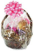 Shrink-Rite Clear Dome Gift Basket Shrink Film Bags 24in x 24in - 5 Bags - Value Packed