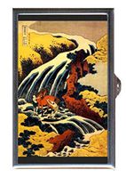 Japan Woodblock Autumn Leaves Decorative Pill Box