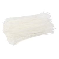 GZYF Nylon Cable Ties, 1000Pcs 8" Self Lock Cable Zip Ties, White