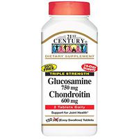 21St Century Triple Strength Glucosamine And Chondroitin - 150 Tablets