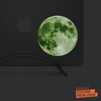 Full Moon - 5" printed GLOW IN THE DARK vinyl decal sticker - For MacBook, laptops, tablets, and more!