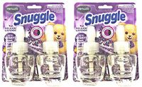 Renuzit Snuggle Scented Oil Refill for Plugin Air Fresheners, Relaxing Lavender, 1.34 fl. oz. (Pack of 2) - 4 Total Refills