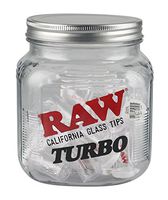 30PC JAR - Raw Turbo California Glass Tips