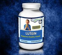Pure Naturals Lutein Softgels, 20 mg, 240 Count