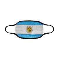 InterestPrint Washeable Reusable Mouth Mask Argentina Flag Anti Dust Half Face Mouth Mask for Men Women Dustproof