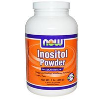 Now Foods 100% Pure Inositol Powder, Powder 1 lb (Pack of 5)