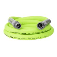 Flexzilla Garden Lead-in Hose, 5/8 in. x 10 ft., Heavy Duty, Lightweight, Drinking Water Safe - HFZG510YW