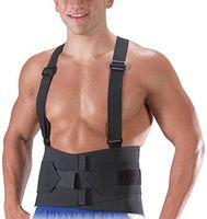 Bilt-Rite Mastex Health 9 Inch Occu-Rite Industrial Support, Black, Small