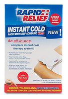 Instant Cold Pack with Self-Adhering Wrap