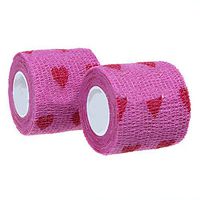 Qiaonai TM Pet Wound Non-woven Elastic Bandage Self Adherent Wrap Tape Random Color Shipping