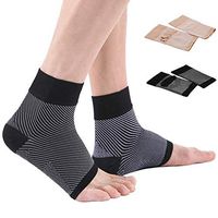 Beccis Plantar Fasciitis Foot Sleeves 20-30mmhg Compression Socks with Arch Support for Men & Women，24/7 Foot Care - Best for Plantar Fasciitis，Achilles Tendinitis ，Ankle Sprains、Swelling