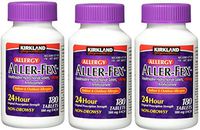 Kirkland Signature Aller-Fex, 180 mg, 3 Pack (180 Tablets)