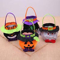 UpBeauty Halloween Candy Bags Portable Kid Handbag Party Home Decoration Props Gift Boxes