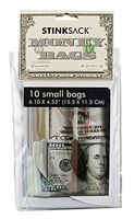 Stink Sack Smell Proof Storage Bags - 10pc Set (Money Bags - Small)