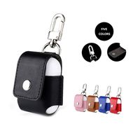 Borave AirPods Case Anti-Lost Leather Protective Cover for Apple AirPods