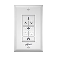 Hunter 99375 Universal Ceiling Fan Wall Control Universal Ceiling Fan Wall Controlwhite