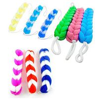 Guerbrilla Bath Shower Mesh Sponge,Exfoliating Loofah Back Scrubber for Shower for Men and Women (5)