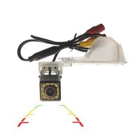 LED HD CCD Night & Adjustable Angle Car Rear View Camera for Ford Edge 2007~2014 / Ford Edge Sport 2009~2014 / Ford Edge Limited 2011~2014 &Waterproof and Shockproof Reversing Backup Camera (12 LED)