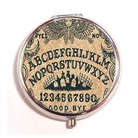Glad grace The Ouija Board or Spirit Board Anime Fashion Custom Round Pill Box Case Medicine Vitamin Organizer as a Nice Gift