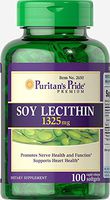 Puritan's Pride Soy Lecithin 1325 mg-100 Rapid Release Softgels
